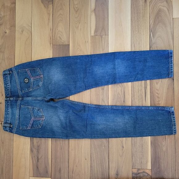 PHILIPP PLEIN straight destressed jeans 26 - Picture 13 of 14